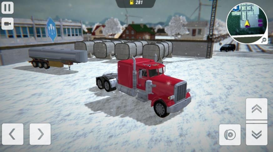 雪地卡车模拟器游戏
